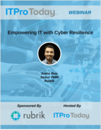 Empowering IT with Cyber Resilience