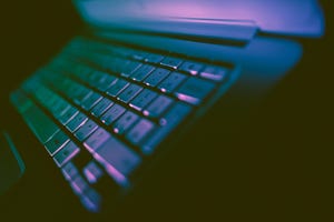 Close-up of a keyboard