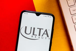 Ulta Beauty logo seen displayed on a smartphone